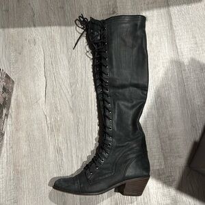 Jeffrey Campbell laced up boots